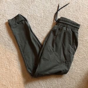 Green Alphalete joggers